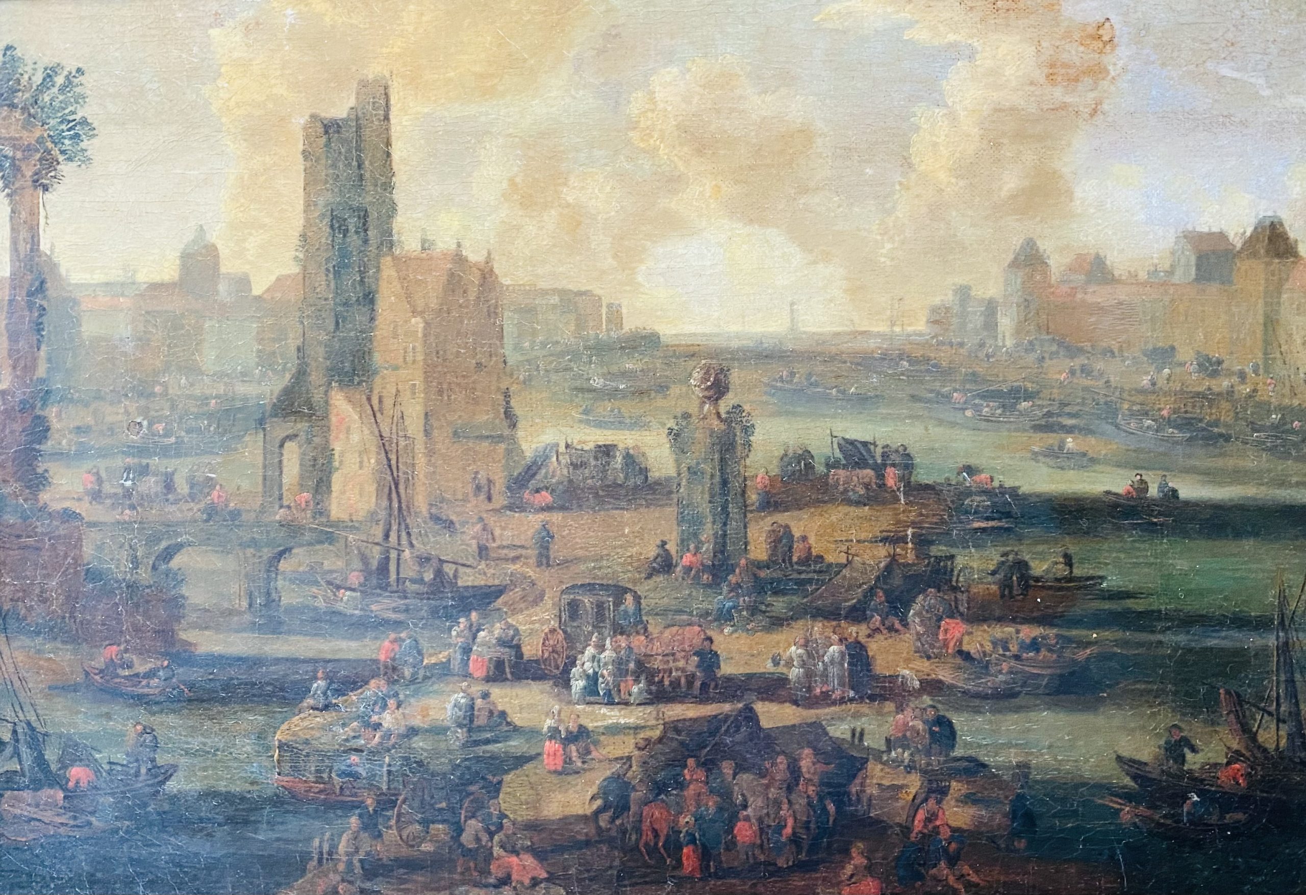 Peter Casteels - Öl auf Leinwand