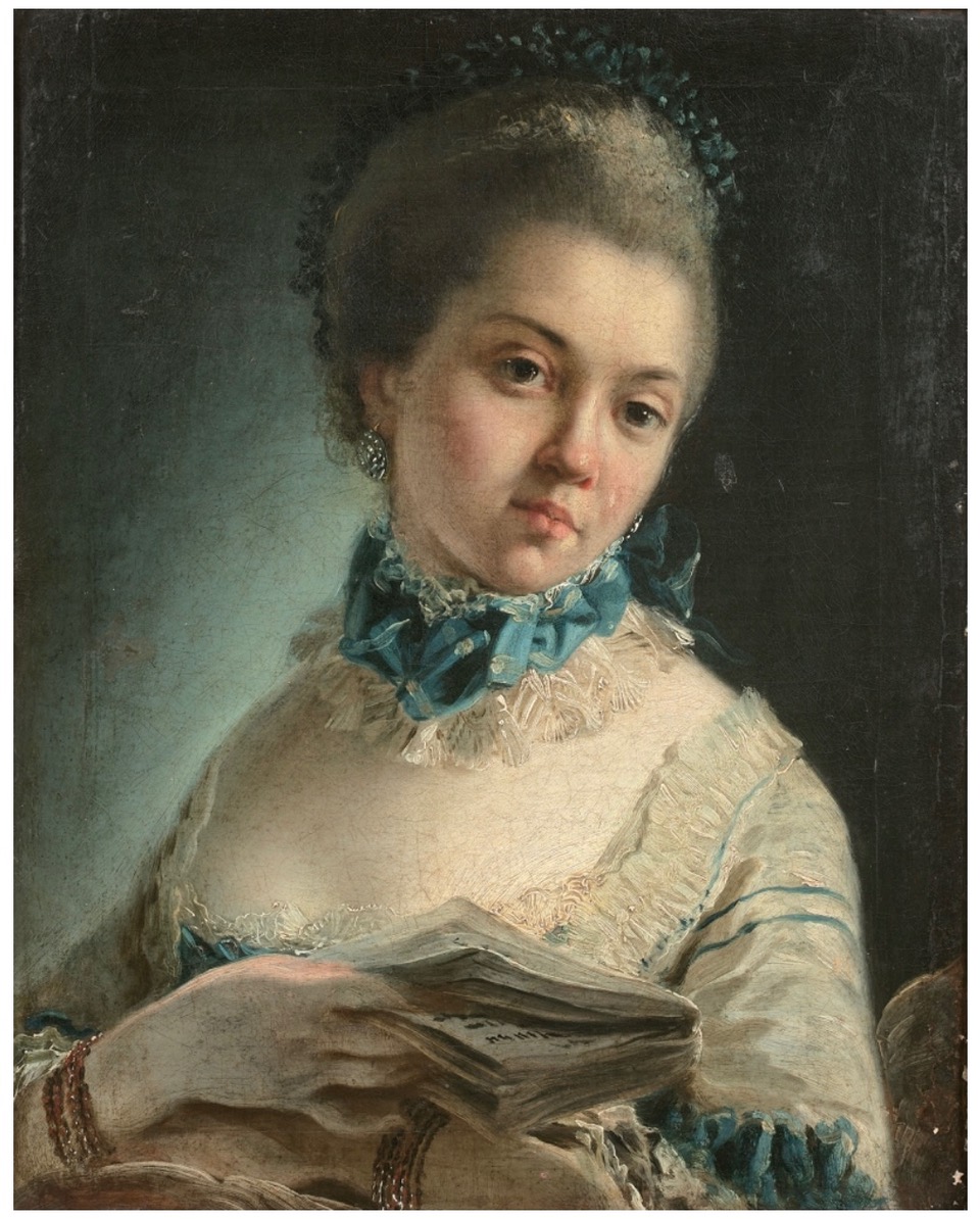 Van Loo - Öl auf Leinwand